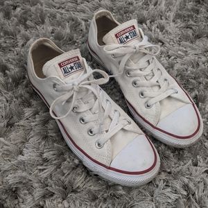 White Converse All Star Shoes
